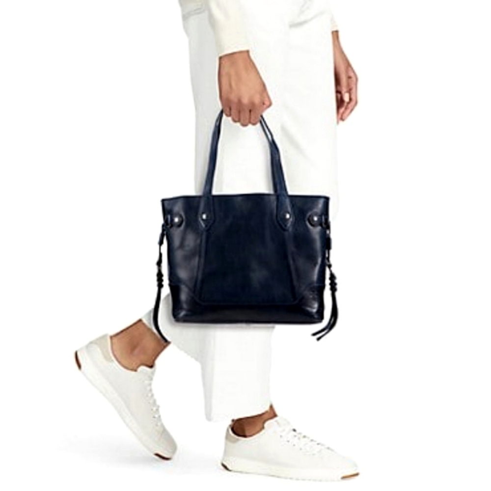 Frye Navy Tote Carryall